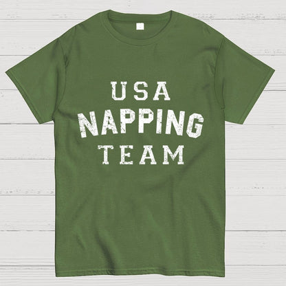 USA Napping Team Unisex Geek T-Shirt