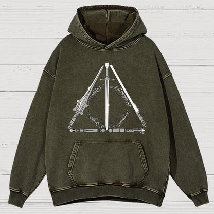 Nerd Artifact Vintage Distressed Hoodie