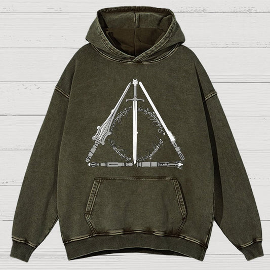 Nerd Artifact Vintage Distressed Hoodie