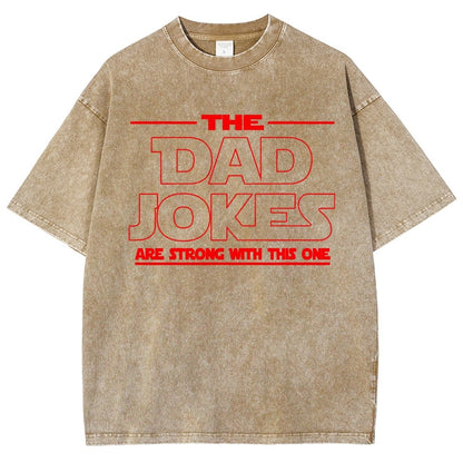 The Dad Jokes Vintage Distressed T-shirt