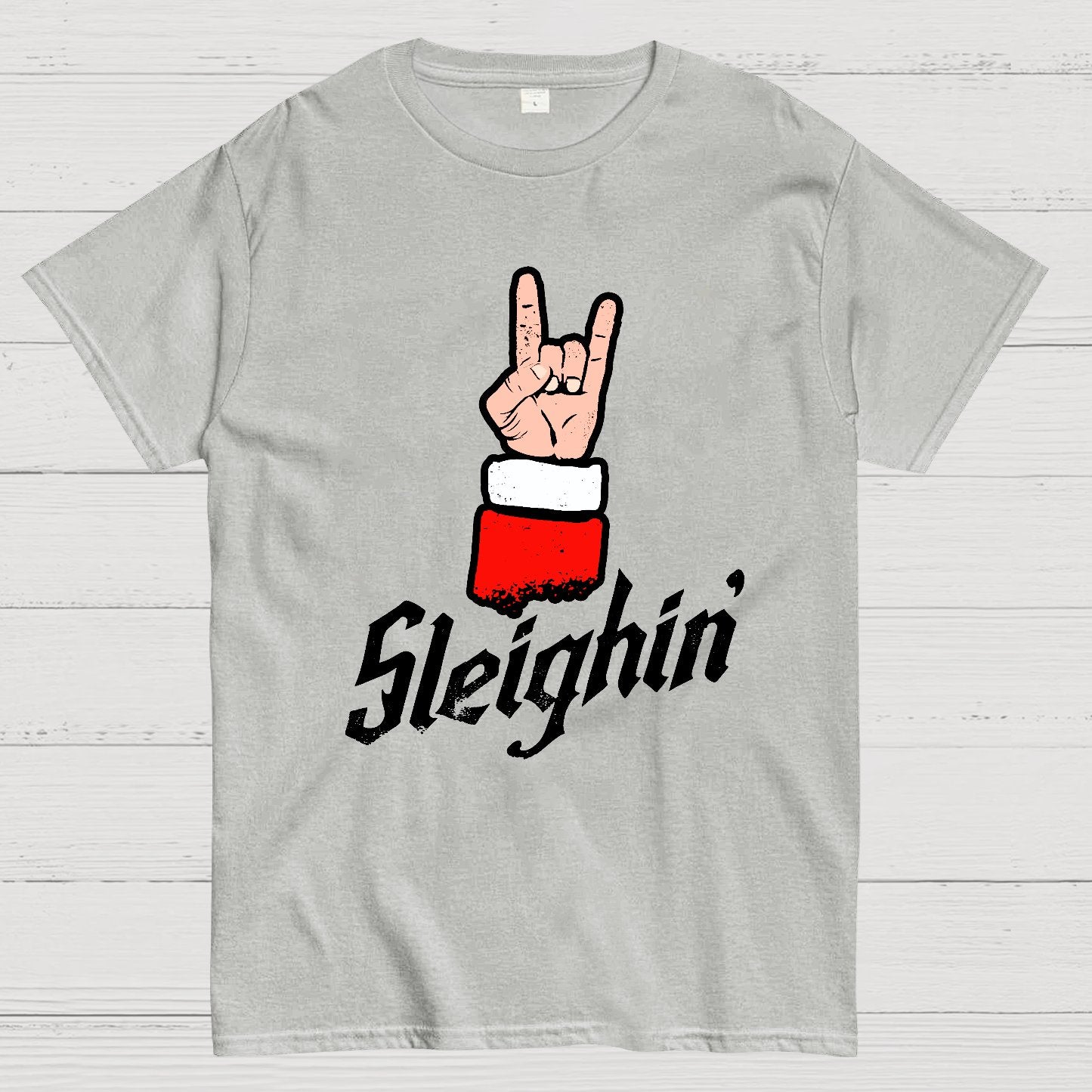 Sleighin' Christmas Geek T-Shirt