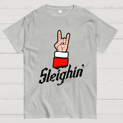 Sleighin' Christmas Geek T-Shirt