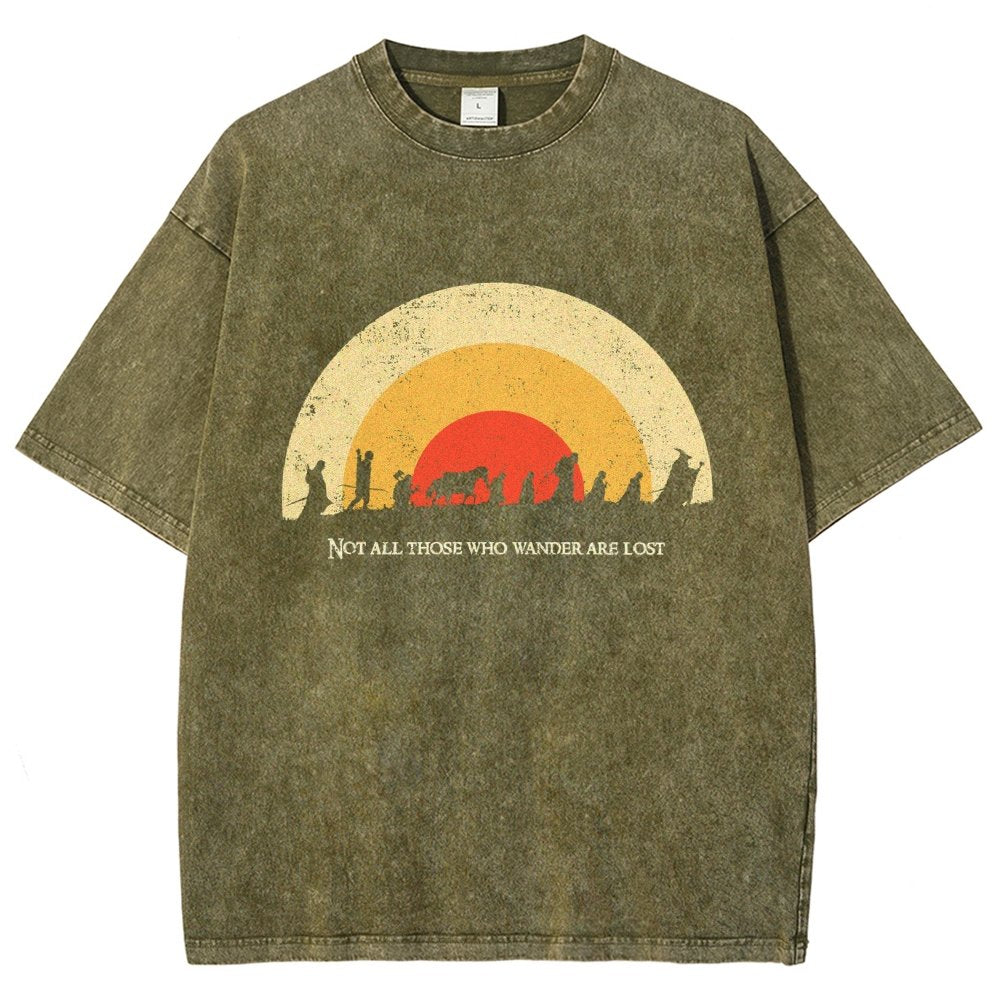 A Vintage Adventurer Vintage Distressed T-shirt