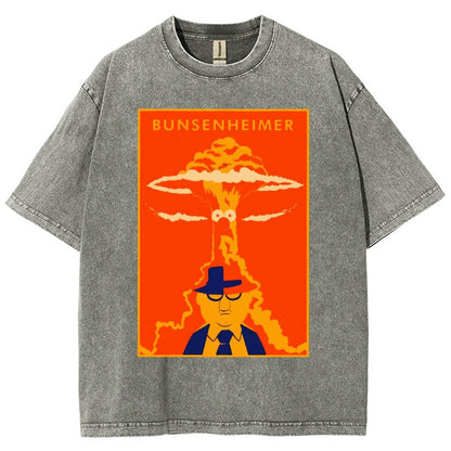 Bunsenheimer ！Vintage Distressed T-shirt
