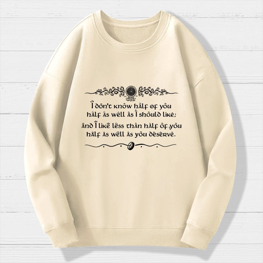 111th Birthday Geek Cotton Sweatshirt