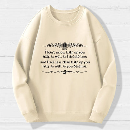 111th Birthday Geek Cotton Sweatshirt