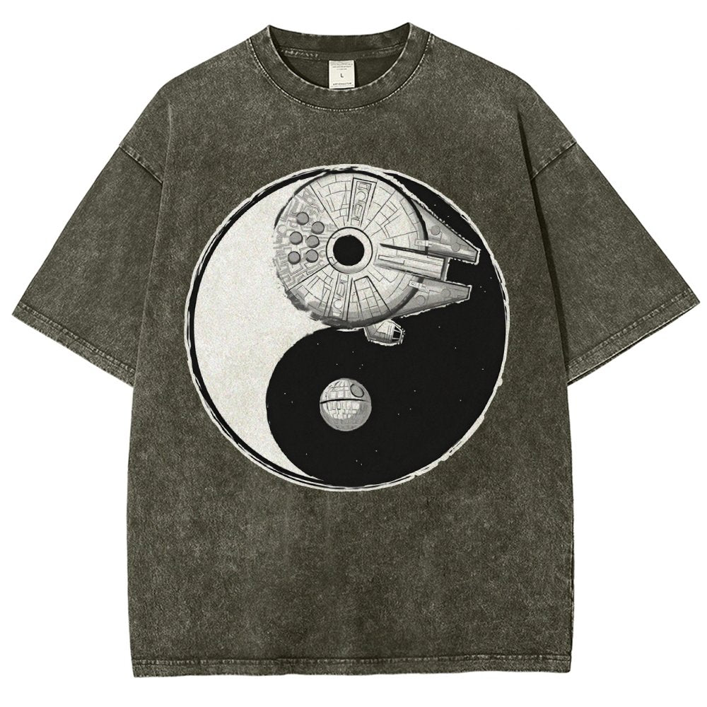 The Power Of Balance Vintage Distressed T-shirt