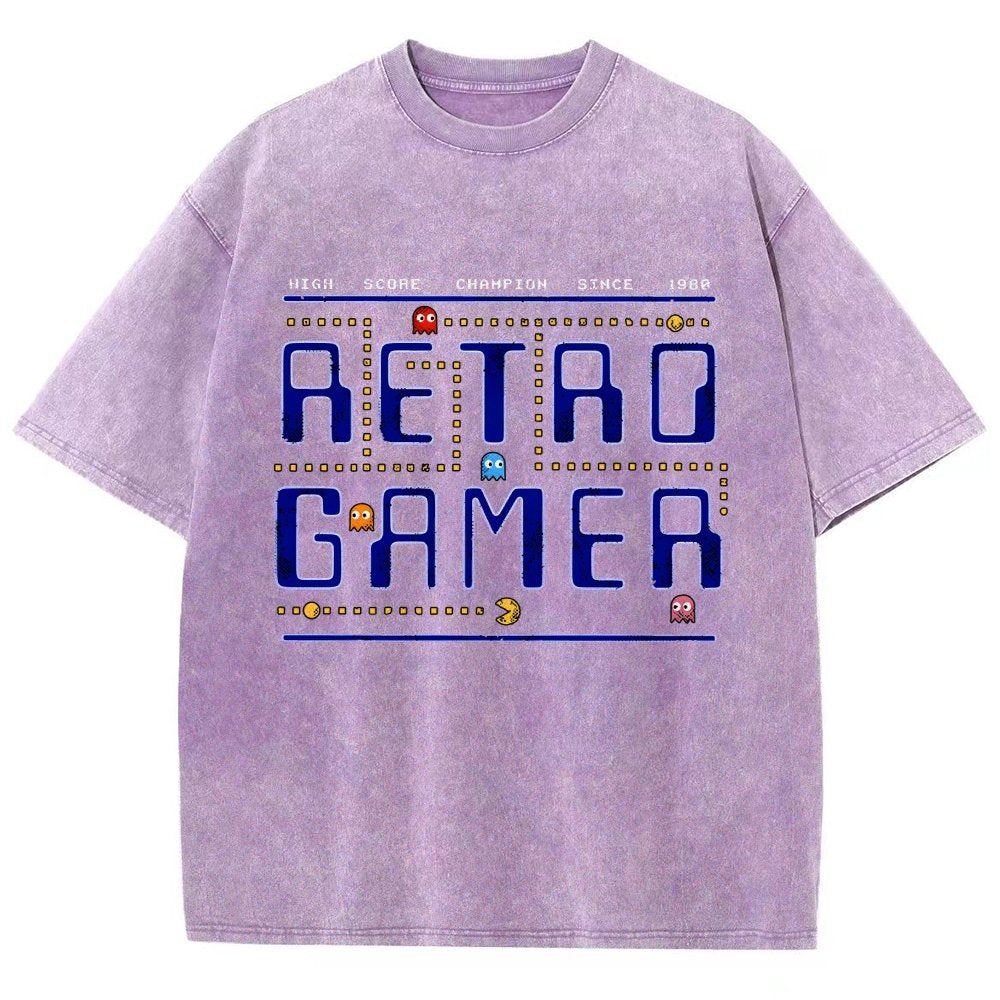 Retro Gamer Vintage Distressed T-shirt