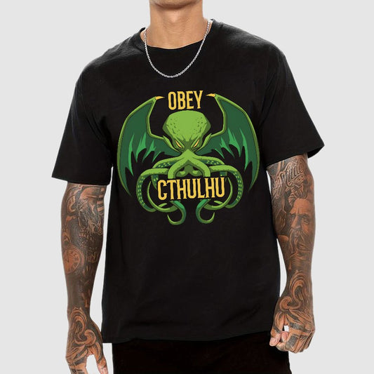 Obey Cthulhu Geek T-Shirt
