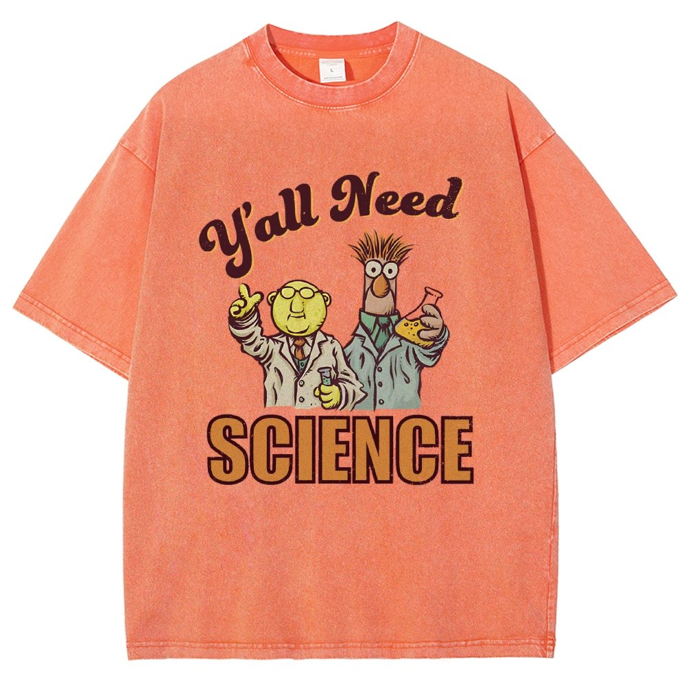 Y'all Need Science Vintage Distressed T-shirt