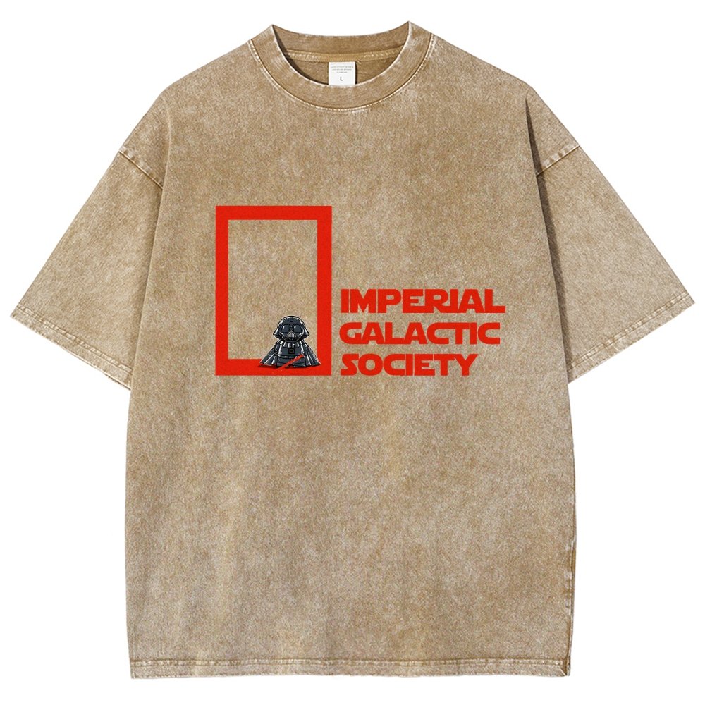 Cosmic Explorers Society Vintage Distressed T-shirt