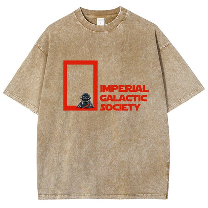 Cosmic Explorers Society Vintage Distressed T-shirt