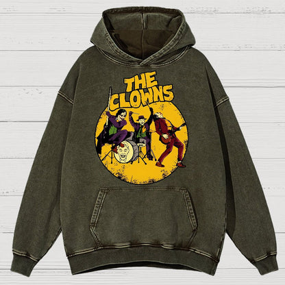 Horror Killer Rock Vintage Distressed Hoodie