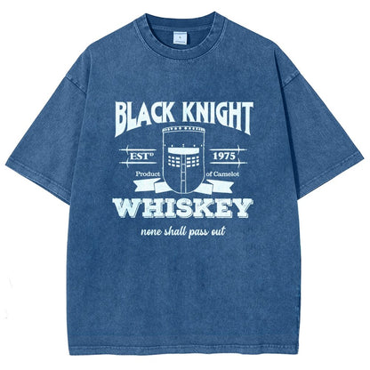 None Shall Pass Out Vintage Distressed T-shirt
