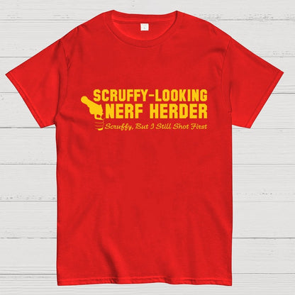 Scruffy Maverick Geek T-Shirt
