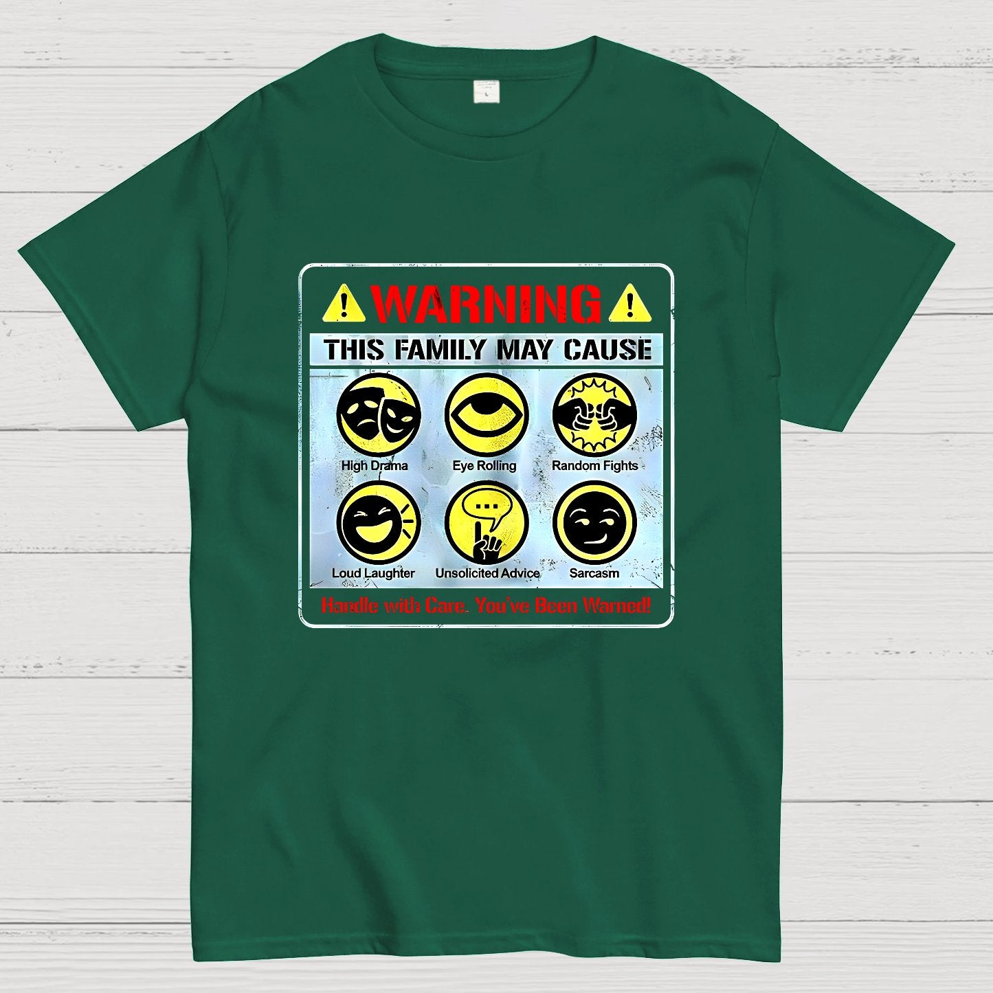 Warning This Family May Cause Geek T-Shirt