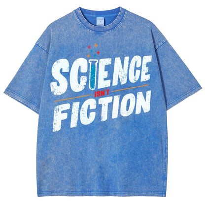 Science Isn’t Fiction Vintage Distressed T-shirt