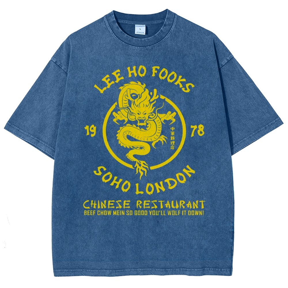 Lee Ho Fooks Chinese Restaurant Vintage Distressed T-shirt
