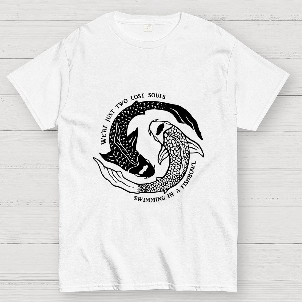We're Just Two Lost Souls, Swimming In A Fish Bowl Geek T-Shirt