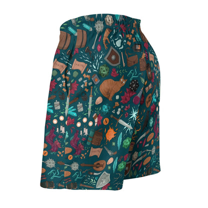 Magic Dice Forest Geek Shorts