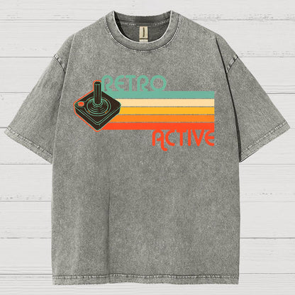 Retro Active Vintage Distressed T-shirt