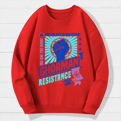 Galactic Resistance Geek Cotton Sweatshirt