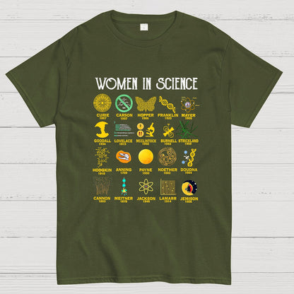 Vintage Women's Science Geeky T-Shirt