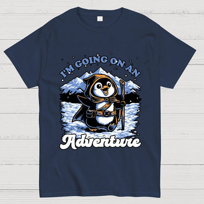 Penguin Adventure Meme Geek T-Shirt