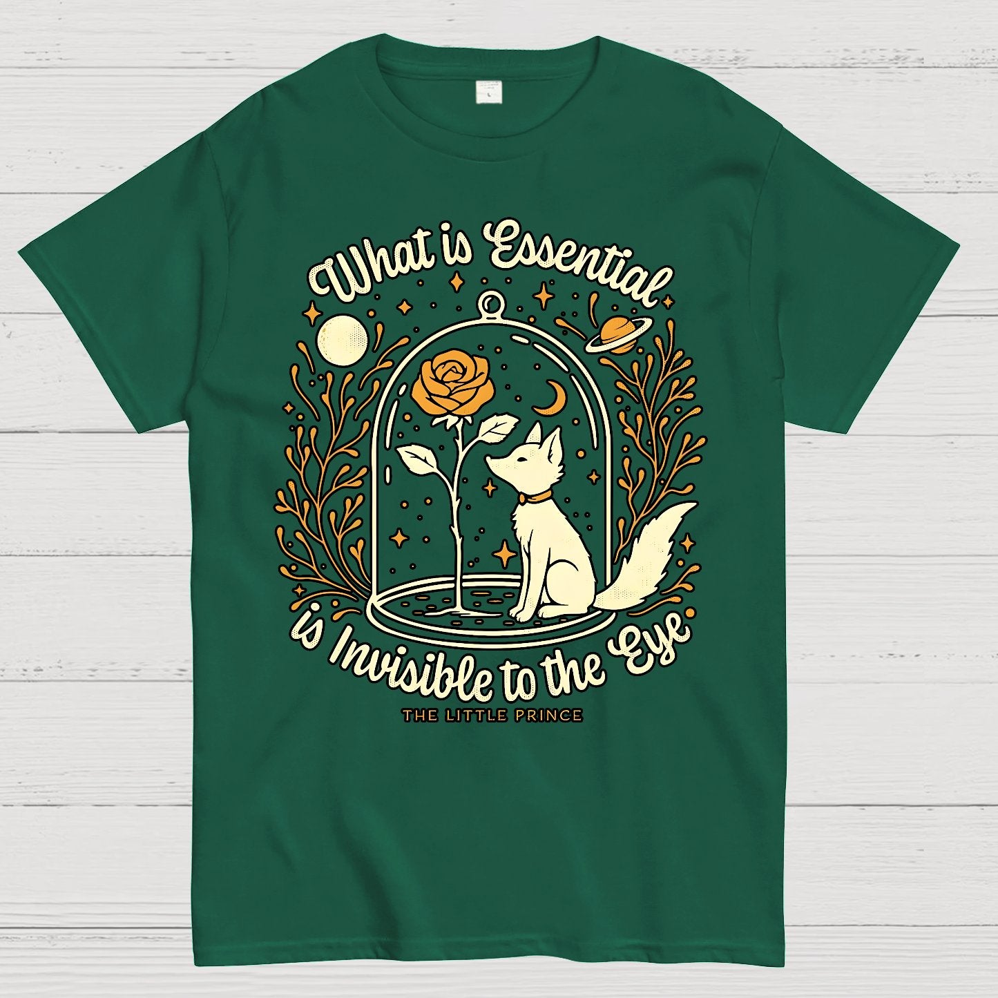 The Rose And The Fox Geek T-Shirt