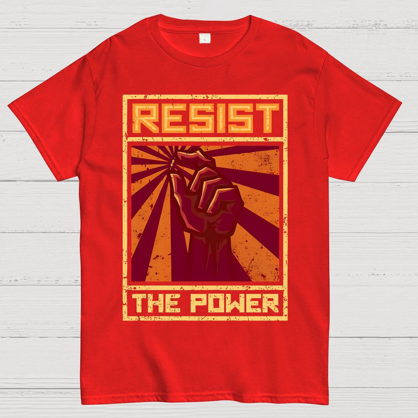 Resist the Power Geek T-Shirt