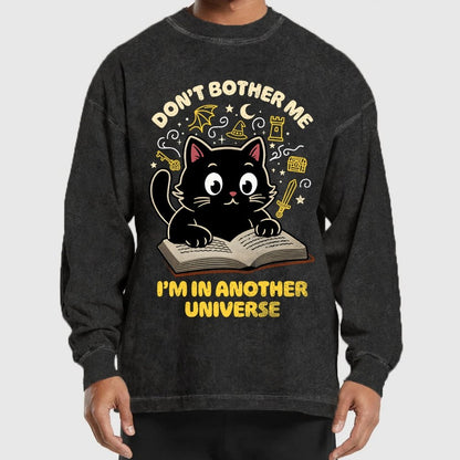 I'm In Another Universe Washed Long Sleeve Tee