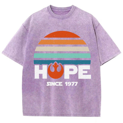Hope Since 1977 Vintage Distressed T-shirt