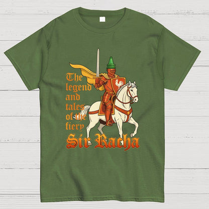 Sir Racha Art Print Geek T-Shirt