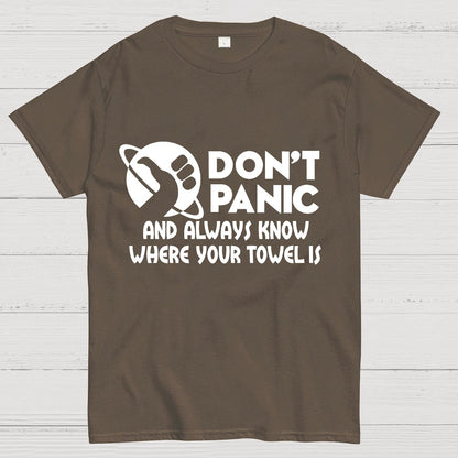 Don't Panic Geek T-Shirt