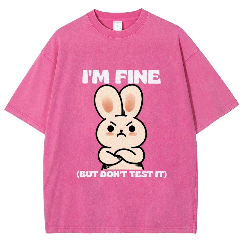 I'm Fine... Vintage Distressed T-shirt