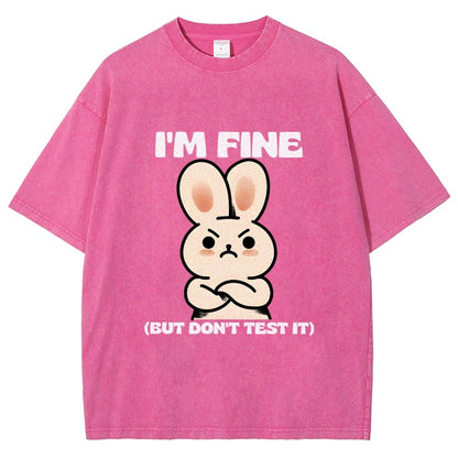 I'm Fine... Vintage Distressed T-shirt
