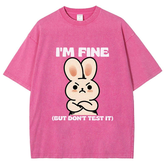 I'm Fine... Vintage Distressed T-shirt