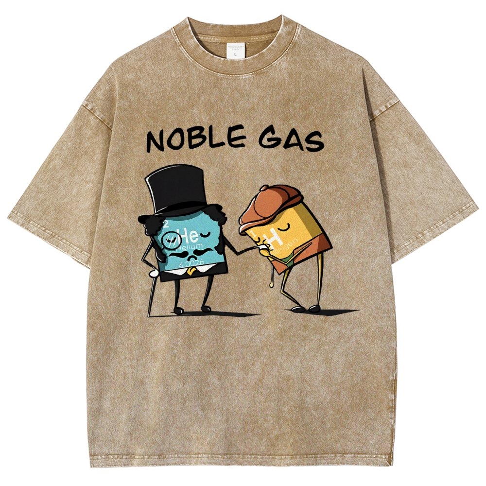 NOBLE GAS Vintage Distressed T-shirt
