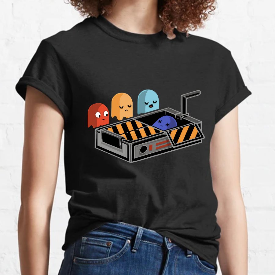 Ghost Busted - Gamer Paradise Nerdy T-Shirt