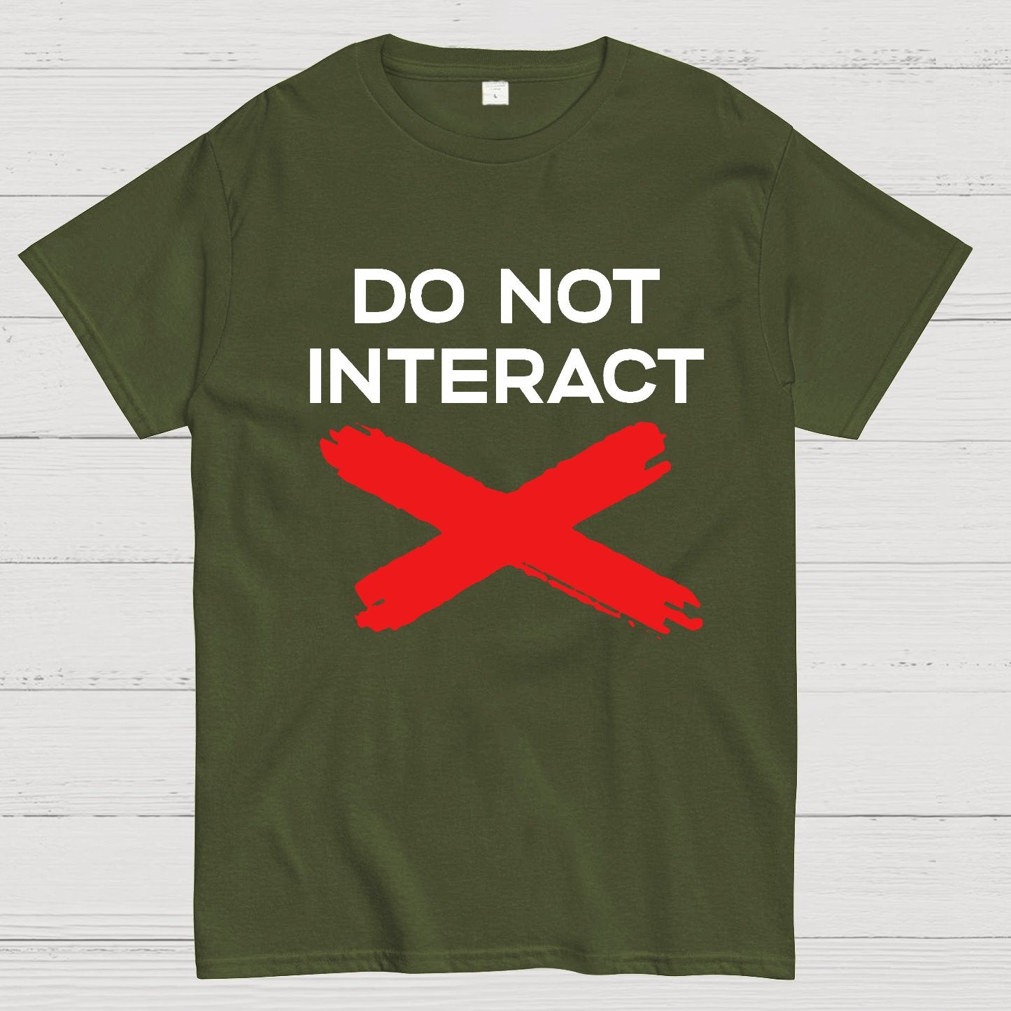 Do Not Interact Geek T-Shirt