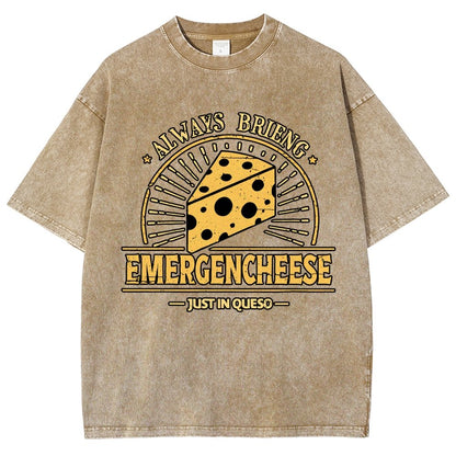 Really. Really Cheesy Vintage Distressed T-shirt