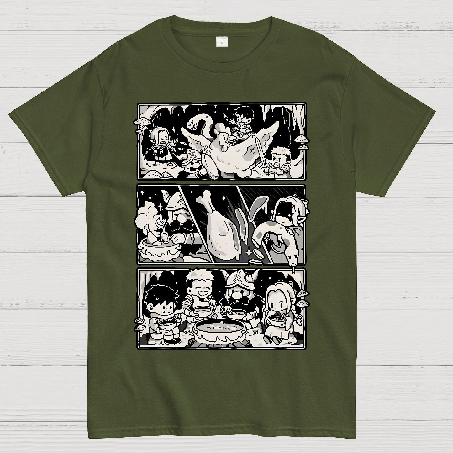 Dungeon Feast Geek T-Shirt