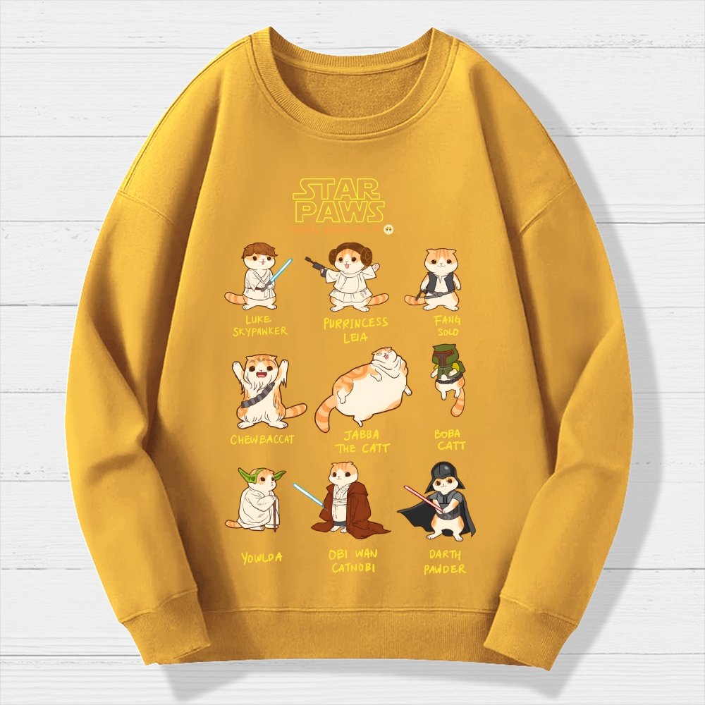 Star Paws Geek Cotton Sweatshirt