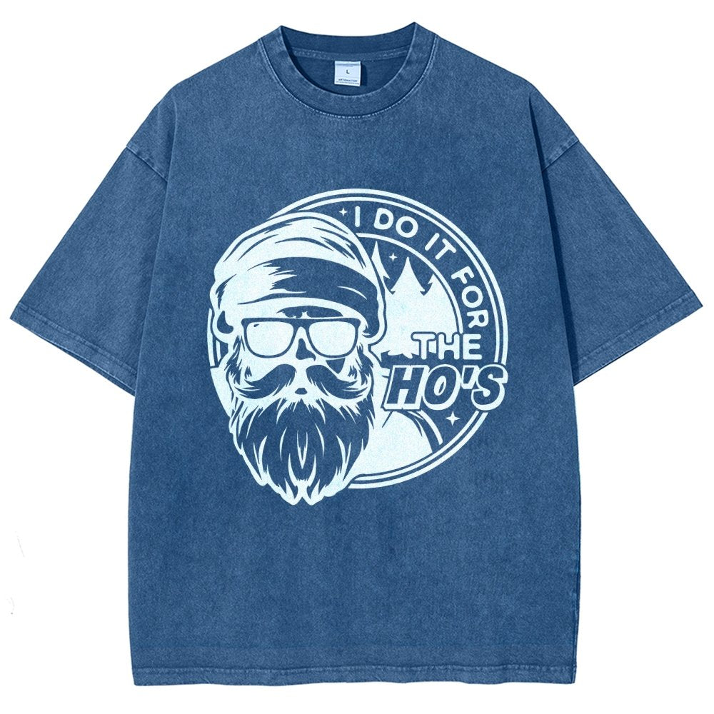 I Do It For The Ho's Vintage Distressed T-shirt