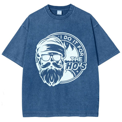 I Do It For The Ho's Vintage Distressed T-shirt