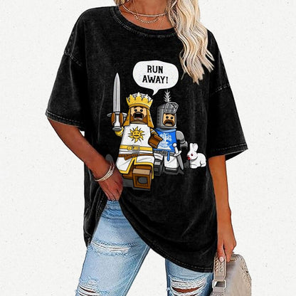 The Cowardly King Vintage Distressed T-shirt