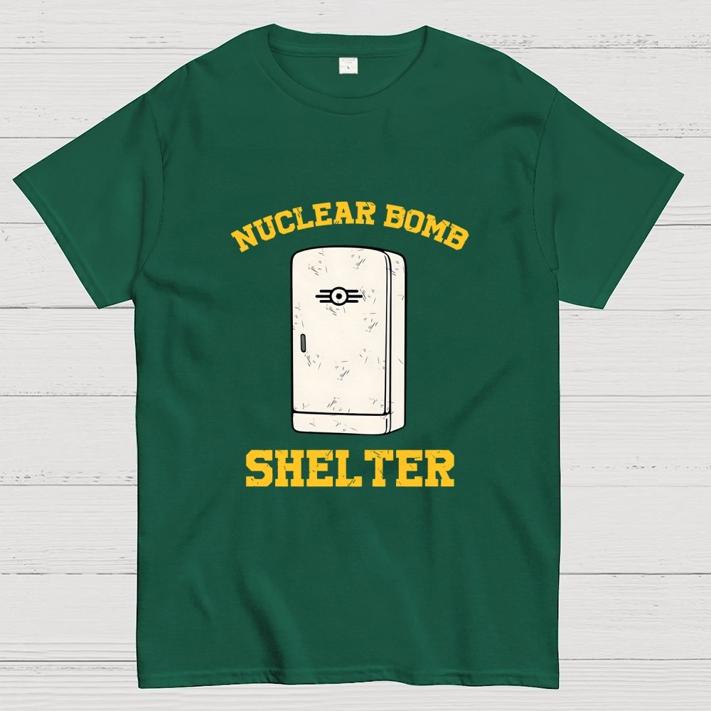 Nuclear Bomb Shelter Geek T-Shirt
