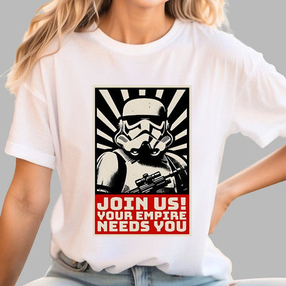 Join Us Your Realm Needs You Geek T-Shirt