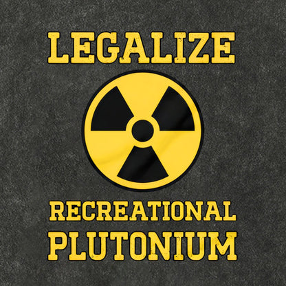 Legalize Recreational Plutonium Vintage Distressed T-shirt