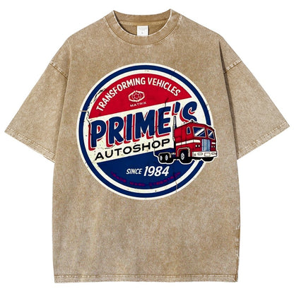 Auto Repair Shop Vintage Distressed T-shirt